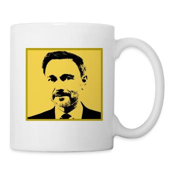 Legende Christian Lindner FDP Politiker Finanzen - Tasse - Weiß - Rechts