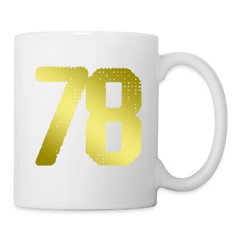78 number jersey - Mug - white - Right