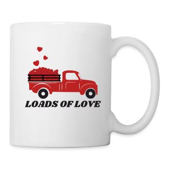 Loads of love - Mug blanc - blanc - Droite