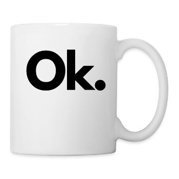 OK. - Mug - white - Right