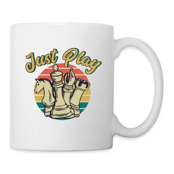 Chess Player Pieces Chess Mat - Mug - white - Right