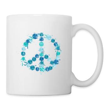 Peace_Friedenssymbol - Mug - white - Right