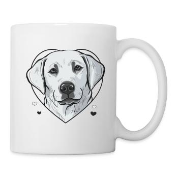 Labrador Heart - Mug - white - Right