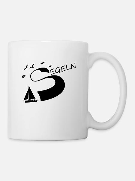 segeln Segelschiff Segler - Tasse - Weiß