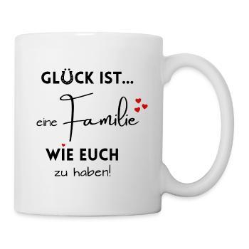 Happiness is to have a family like you - Family - Mug - white - Right