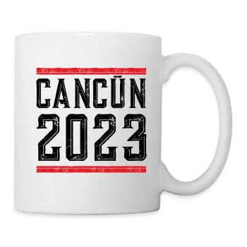 Cancun 2023 - Mug blanc - blanc - Droite