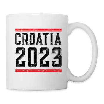 Croatia 2023 - Tasse - Weiß - Rechts