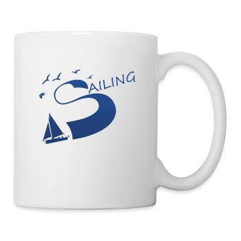 Sailing Segeln - Tasse - Weiß - Rechts
