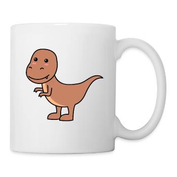 Dinosaure T-Rex Comic - Mug blanc - blanc - Droite
