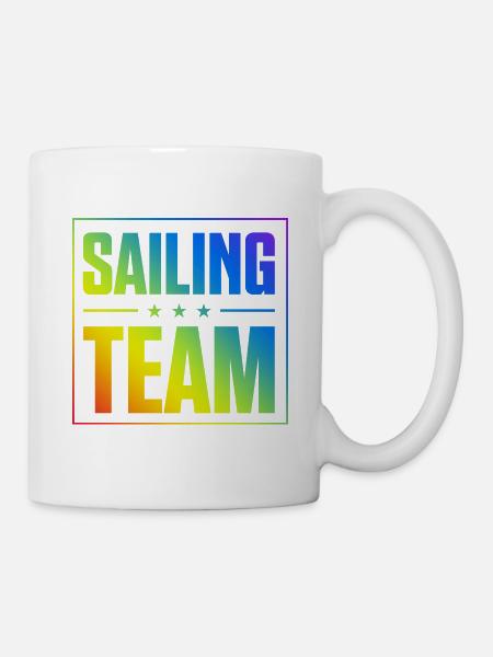 Sailing Team - Tasse - Weiß