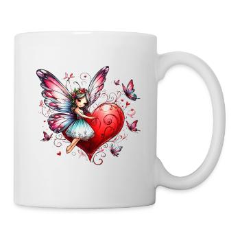 Coeur de Fée Heidi by FairyBreizh - Mug blanc - blanc - Droite