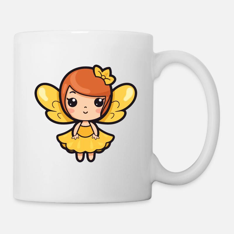 Fée Kawaii Mignon - Mug blanc - blanc