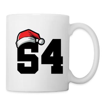 54 Numéro Noël - Mug blanc - blanc - Droite