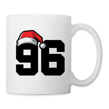 96 Numéro Noël - Mug blanc - blanc - Droite