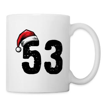 53 Number Christmas - Mug - white - Right