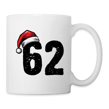 62 Nombre Noël - Mug blanc - blanc - Droite