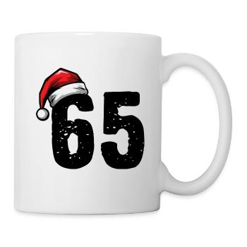 65 Numéro Noël - Mug blanc - blanc - Droite