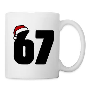 67 Number Christmas - Mug - white - Right