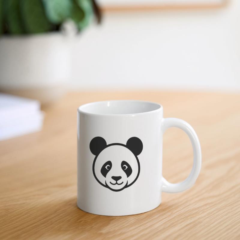 Panda Head Mug