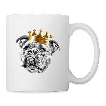 Bouledogue Vieux Bouledogue Anglais Chien Chiens - Mug blanc - blanc - Droite