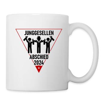 Junggesellenabschied 2024 - Tasse - Weiß - Rechts