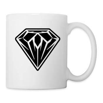 Diamond Symbol Logo - Mug - white - Right