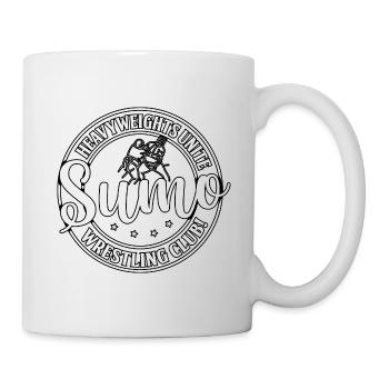 Heavy Weight Unite Sumo Wrestling Club - Mug - white - Right