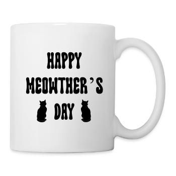 Cool Cat Moms Gift Ideas/Funny Cat Owner Quotes - Mug blanc - blanc - Droite