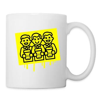 Bräutigam Junggesellenabschied Team - Tasse - Weiß - Rechts