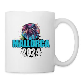Mallorca 2024 Travel Tour Team - Mug - white - Right
