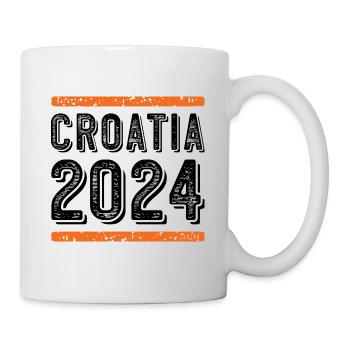Croatie Millésime 2024 - Mug blanc - blanc - Droite
