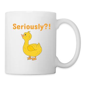 Yellow duckling - Mug - white - Right