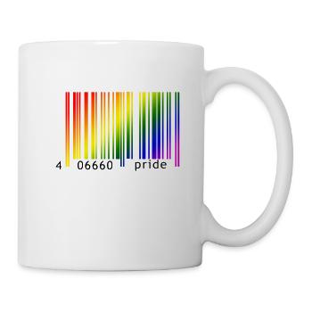 Devil Rainbow Pride - Tasse - Weiß - Rechts