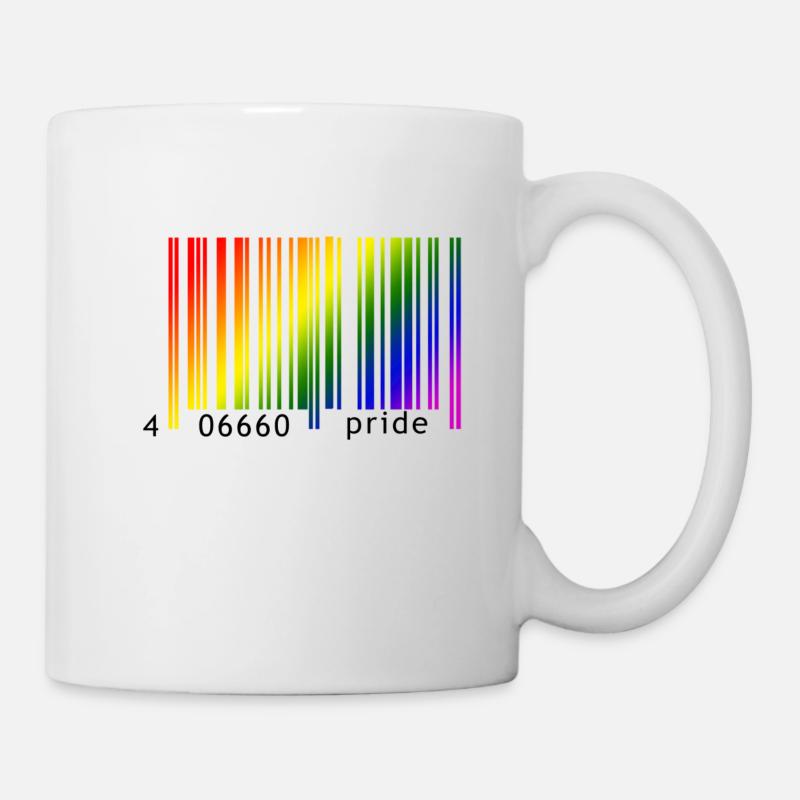 Devil Rainbow Pride - Tasse - Weiß