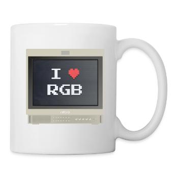 PVM Lover - RGB-Lüfter - Tasse - Weiß - Rechts