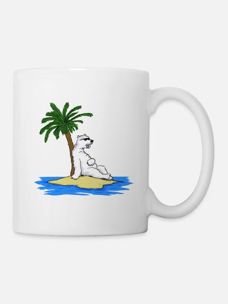 Hot Polar Bear - Mug blanc - blanc