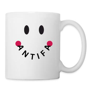 Friendly Antifa Original - Tasse - Weiß - Rechts