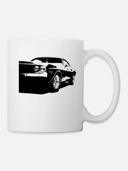 V8 - Tasse - Weiß