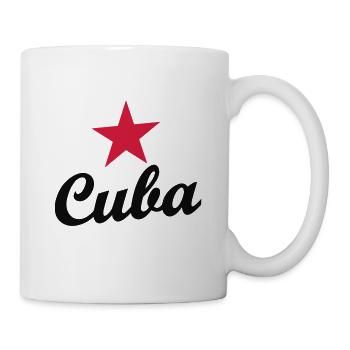 CUBA OLD SCHOOL - Mug blanc - blanc - Droite