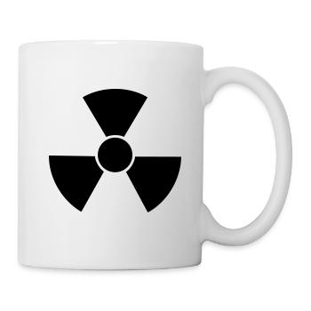 radio active logo 1clr_x2 EN - Mug - white - Right