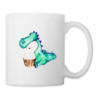 Dragon Ermel by Sabina Elisabeth - Tasse - Weiß - Rechts
