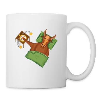 Taurus | Ajouter un texte | Exemples dans la description! - Mug blanc - blanc - Droite