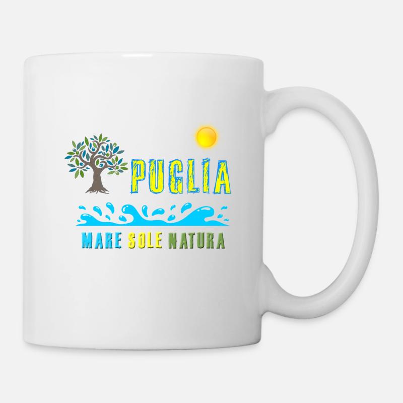 PUGLIA MARE SOLE NATUR - Tasse - Weiß