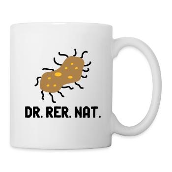 Bacterium Dr rer nat Doctorate Biologist Biology - Mug - white - Right