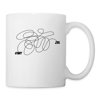 Start Destination Journey 1c - Mug - white - Right
