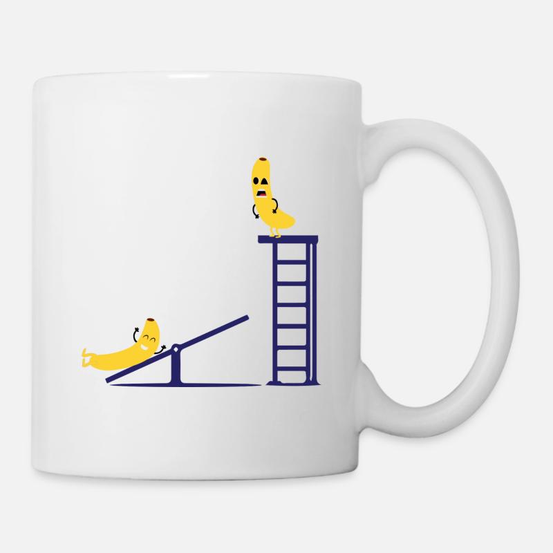 Banane - Tasse - Weiß