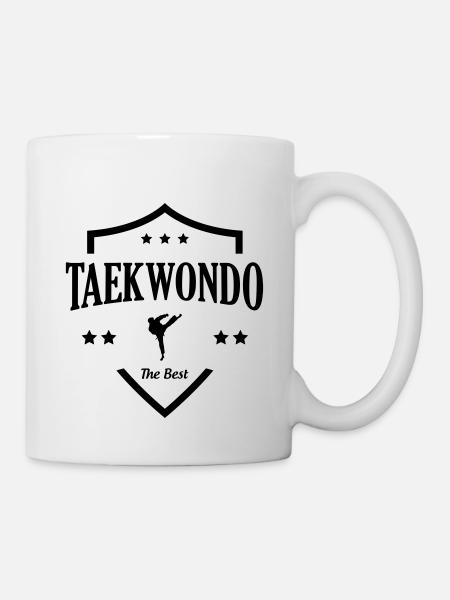 Taekwondo / Tae-Kwon-Do / Taekwon-Do / Kampfkünste - Tasse - Weiß