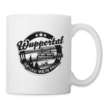 Wuppertal - genau mein Fall! - Tasse - Weiß - Rechts