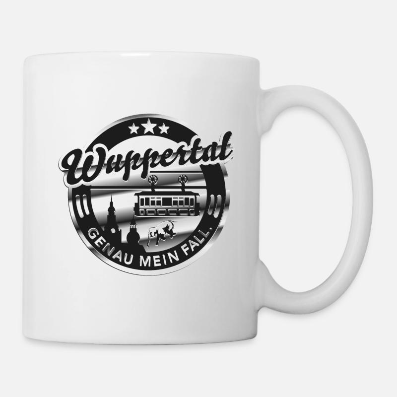 Wuppertal - genau mein Fall! - Tasse - Weiß