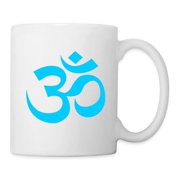 Curcuma OM - Mug blanc - blanc - Droite